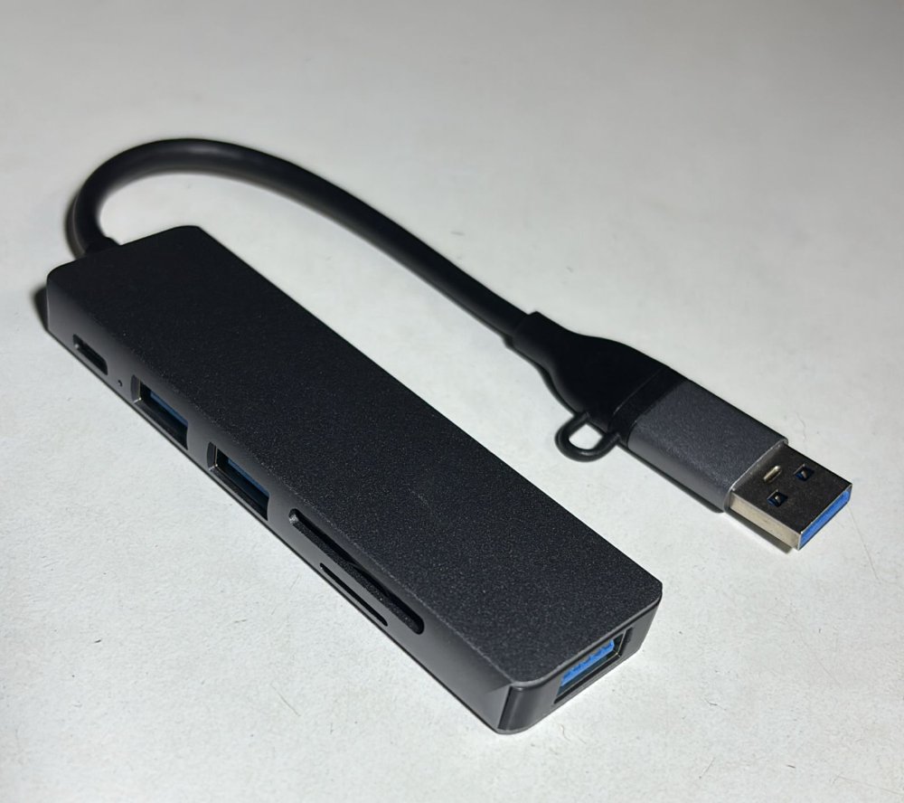 Hub USB Tipo C 6 en 1