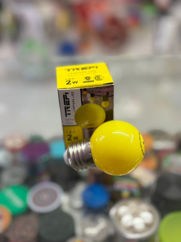 Foco 2w amarillo