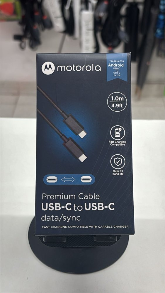 Cable Tipo C a Tipo C Motorola