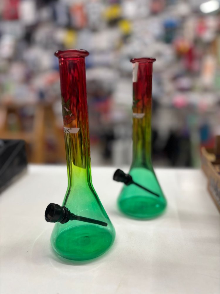 Bong pirex multicolor 20cm