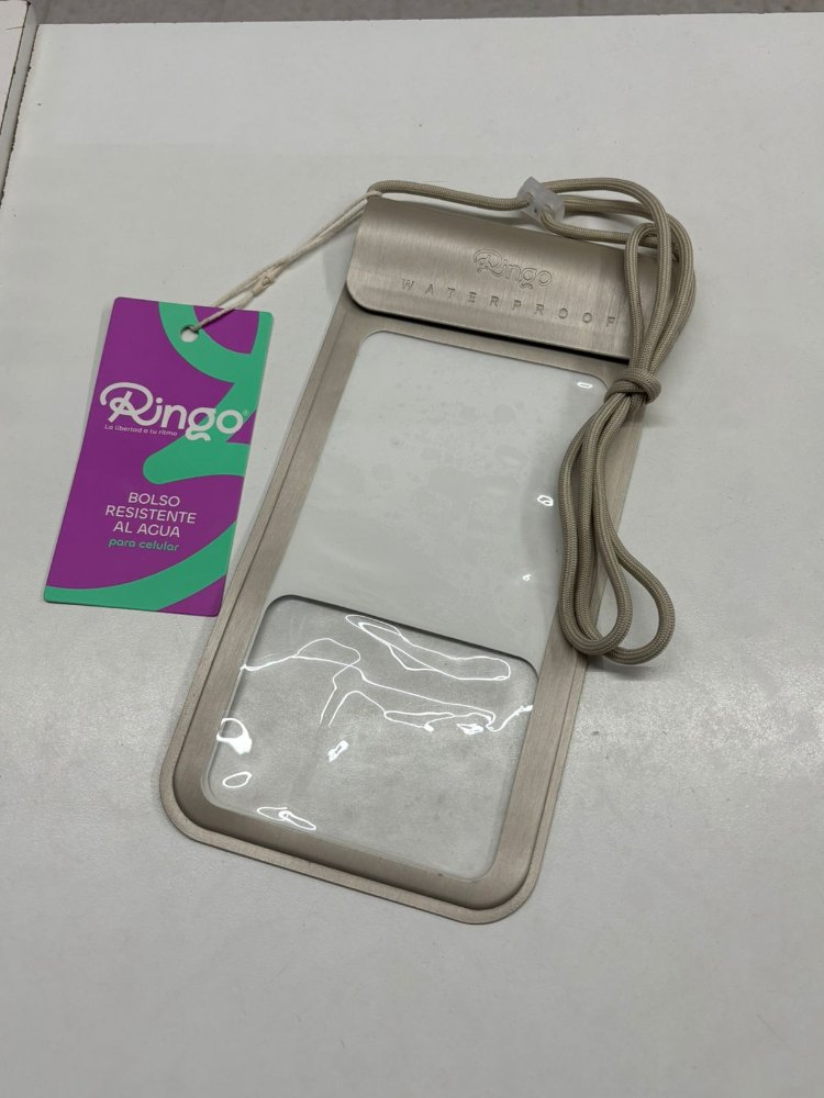 Funda para el agua protector de celular 3 cierre ziploc con correa Ringo