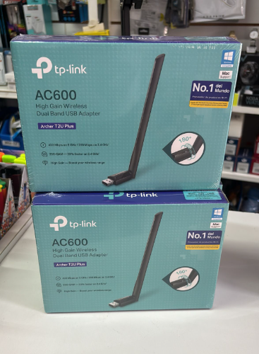 Antena de Red Wifi USB TP Link Archer T2U Plus AC600
