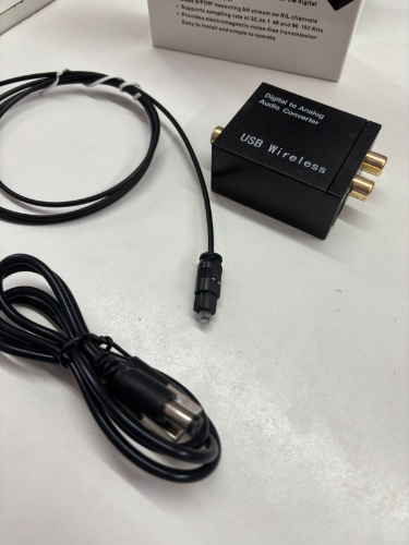 Conversor optico analogico a digital con Bluetooth