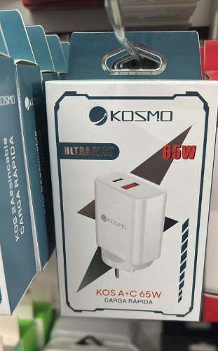 Cargador Kosmo 65w Ultra
