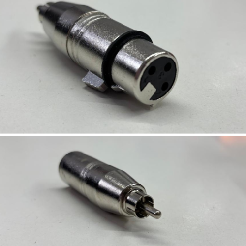 Adaptador canon hembra a RCA