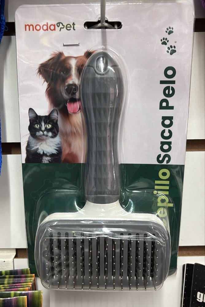 Cepillo Cardina saca pelo mascota de alamabre grueso