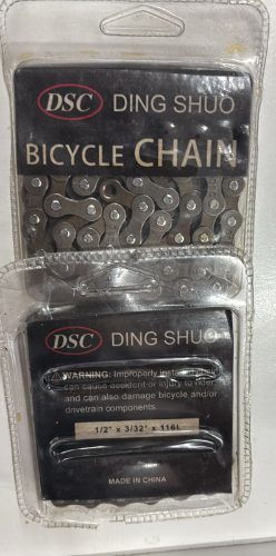 Cadena para Bici 1/2" x 3/32" x 116 L