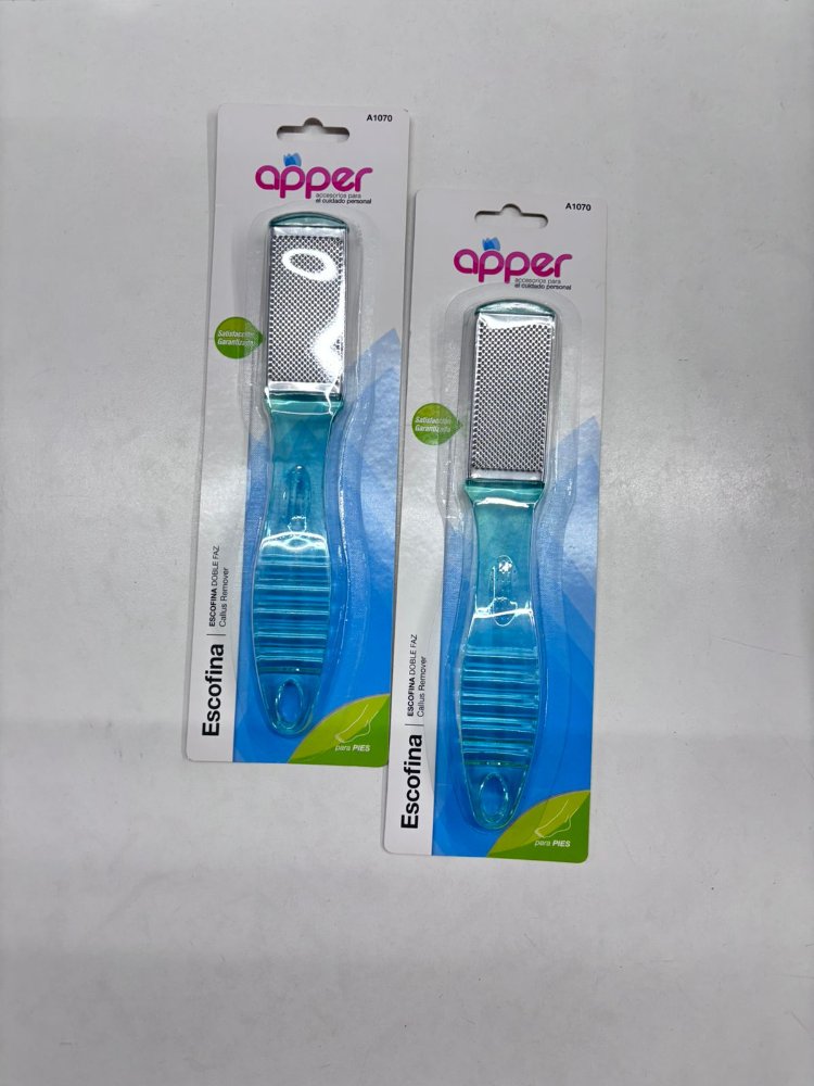 Escofina de metal mango de plastico Apper