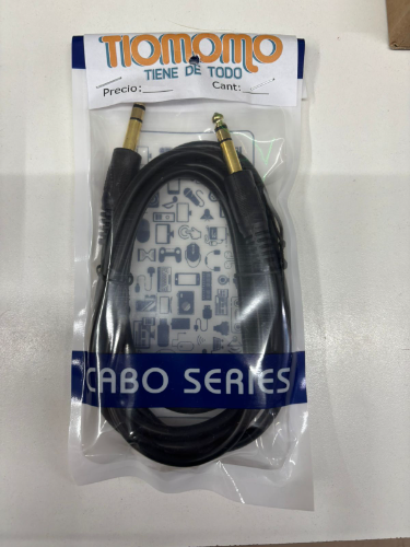 Cable Plug 6.5 a Plug 6.5  1.5m Cabo Series