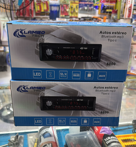 Estereo para Auto Lambo Tech BT Tipo C
