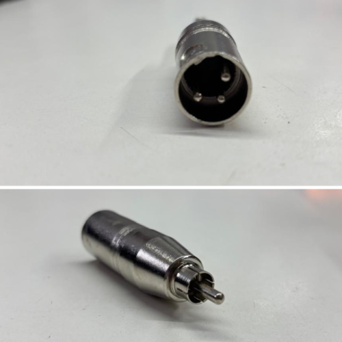 Adaptador Canon macho a RCA