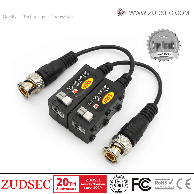 Par video balun Enforza 8MP mod. uv-ca10