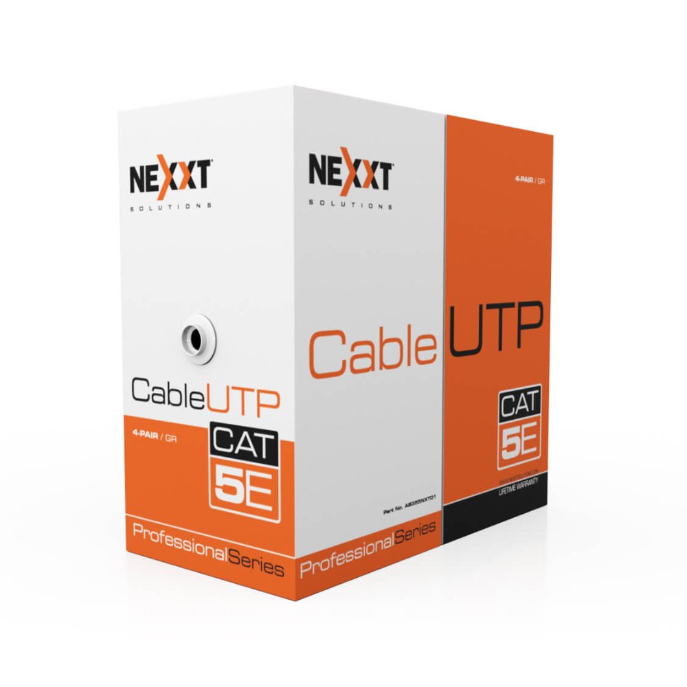 Cable UTP interior Cat5E 100% cobre nexxt / METRO