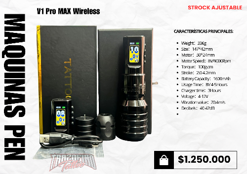 MAQUINA V1 PRO MAX WIRELESS