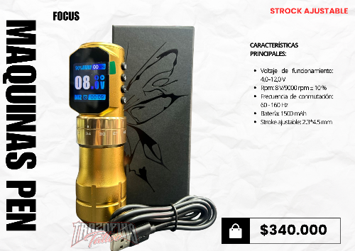 MAQUINA FOCUS AJUSTABLE