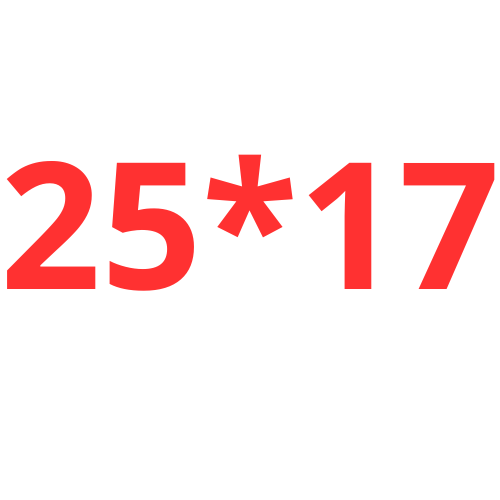 CUPS 25X17