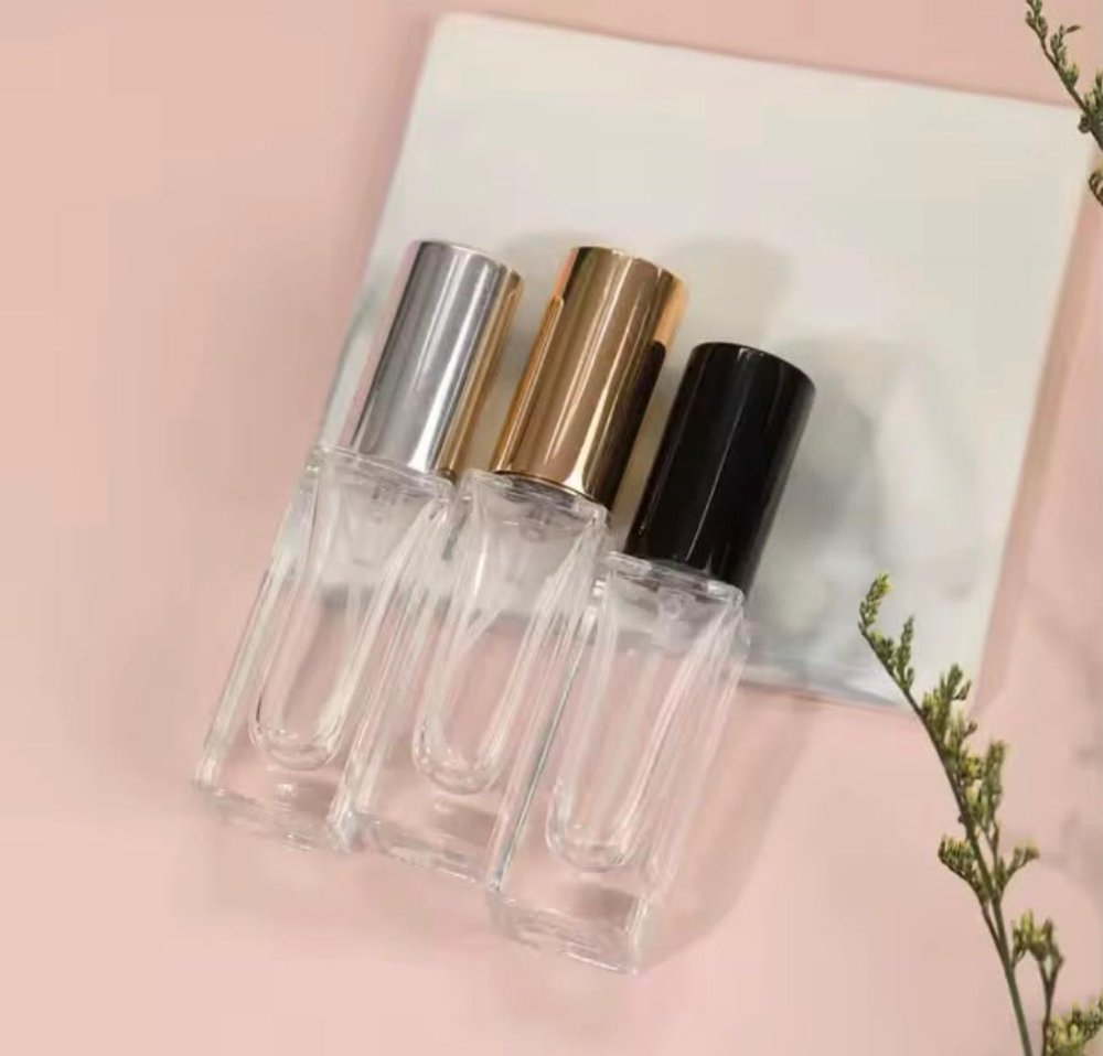 Perfumero vidrio con tapa 10 ml