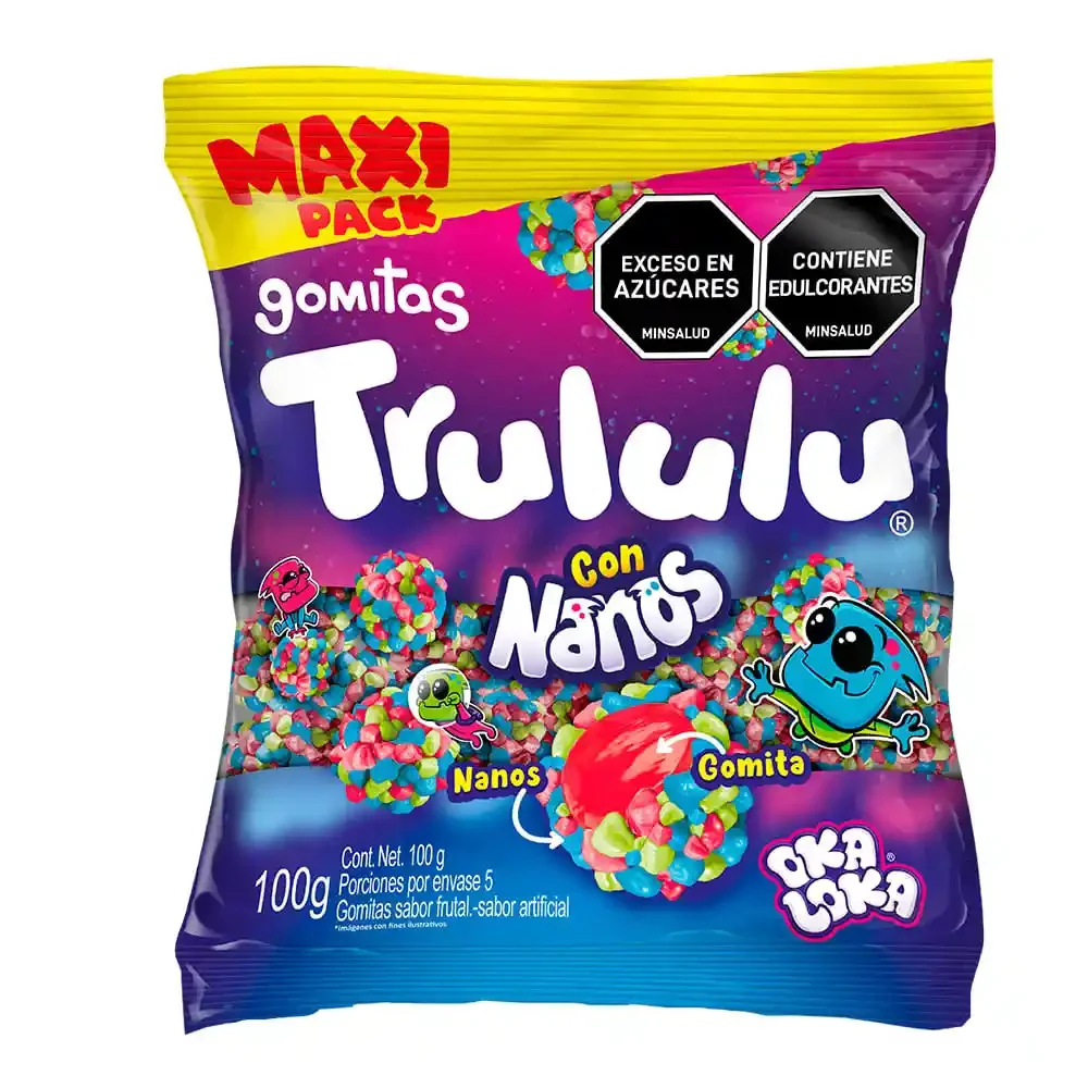 trululu tropical  con nanos 100g