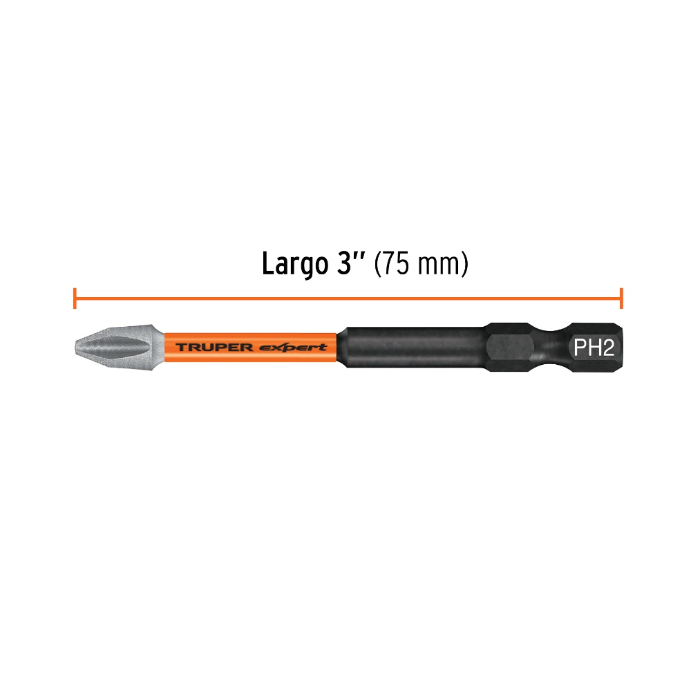 PUNTA ESTRIA PH2 TRUPER 3"