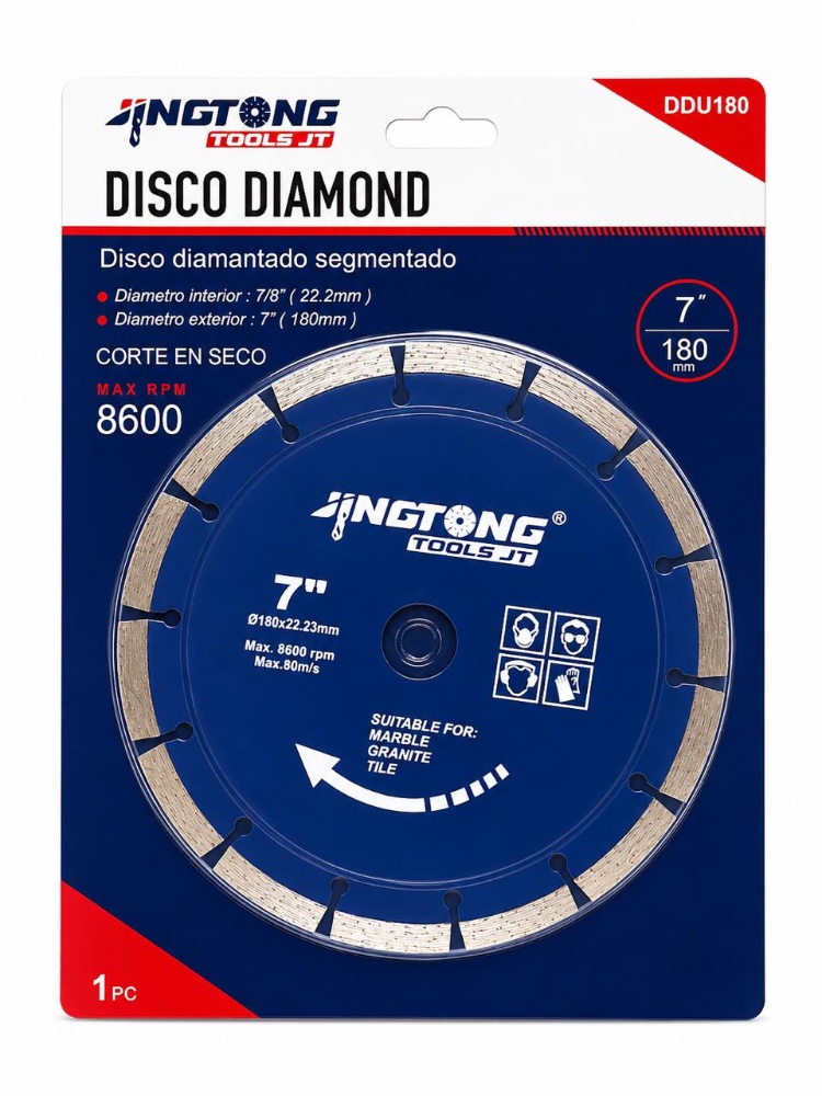DISCO  SEGMENTADO 7" JINGTONG