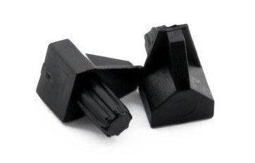 SOPORTE ENTREPAÑO 1/4 NEGRO