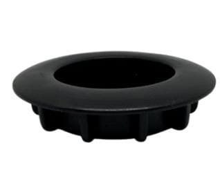 CAZUELA DE EMPOTRAR CIRCULAR NEGRA