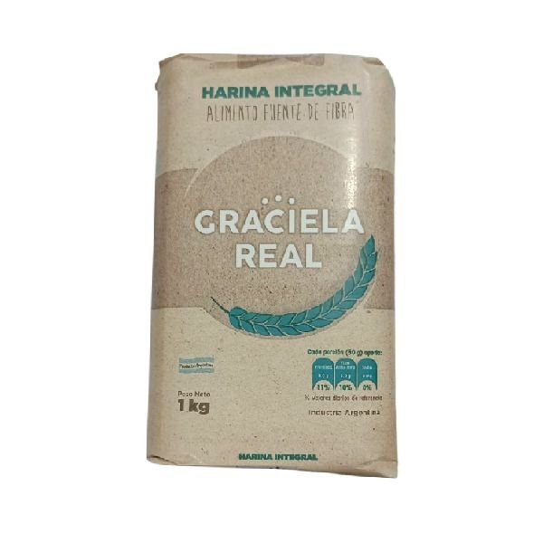 HARINA INTEGRAL GRACIELA REAL 1KG