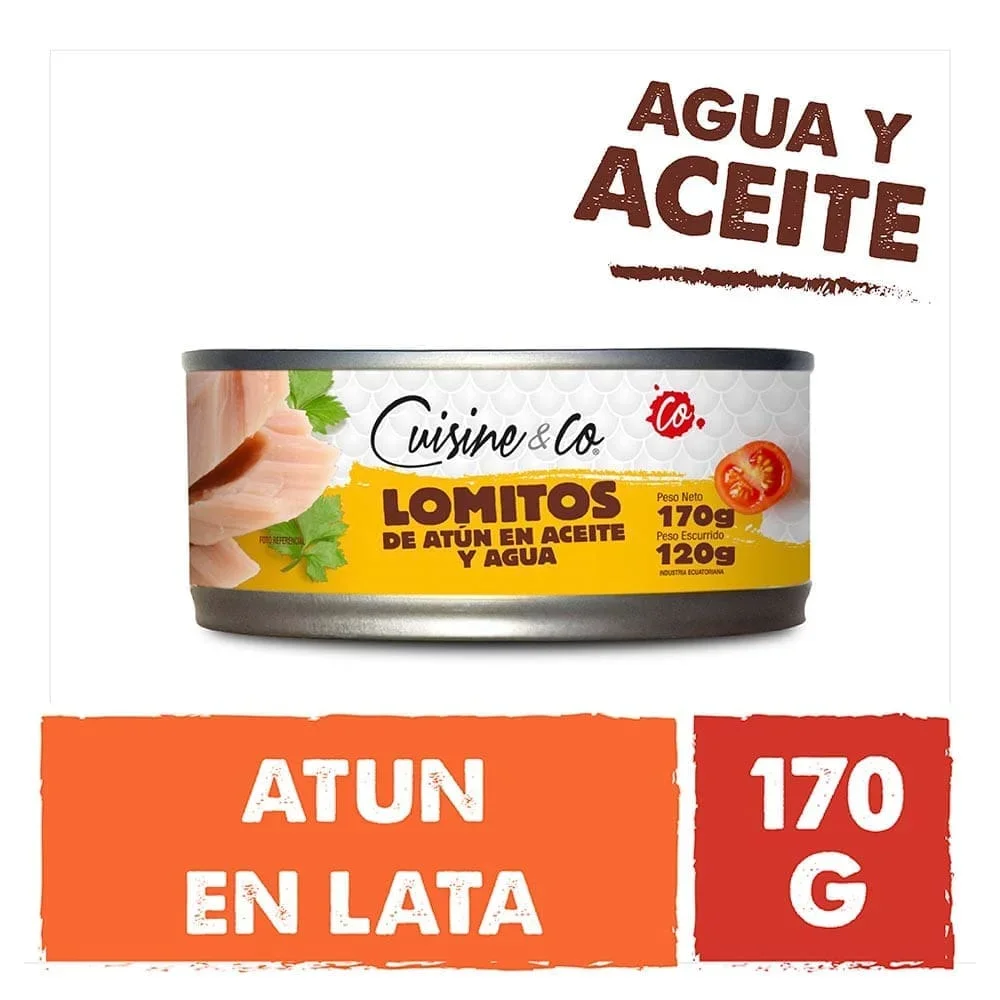 ATUN LOMITOS ACEITE/AGU cuisine