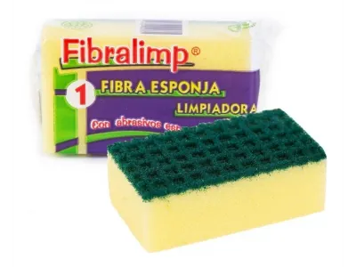 ESPONJA AMARILLA FibraLimp