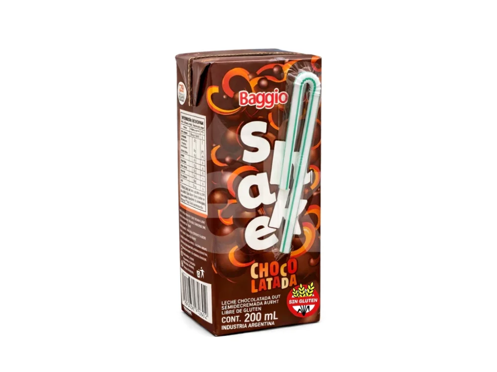 Leche CHOCOLATADA Baggio 200ml
