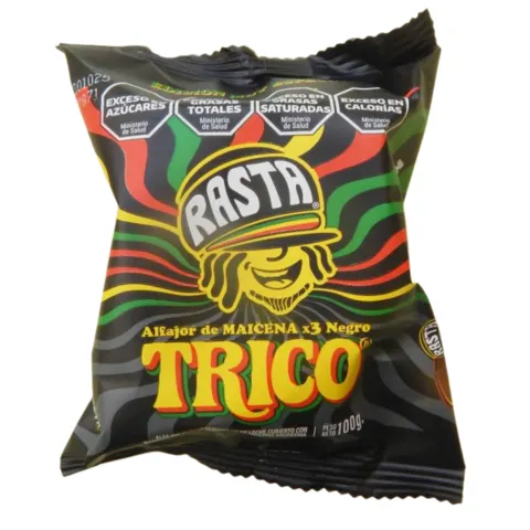 ALF RASTA TRICOLOR 100g - ALFAJORES