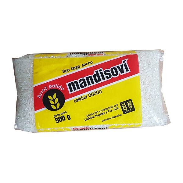 ARROZ MANDISOVI Doble Carolina 500G