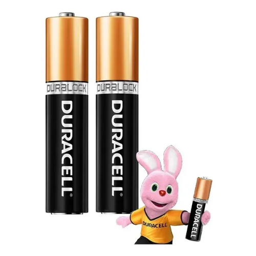 PILA AAA DURACELL PACK X2
