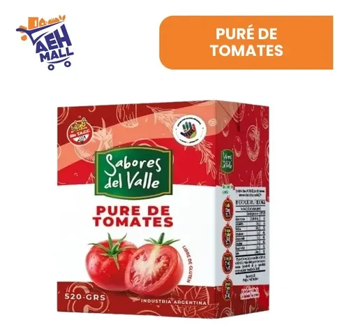 PURE DE TOMATE 520g SAB DEL VALLE