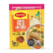 Sopa maggi pollo c/fideo 65gr