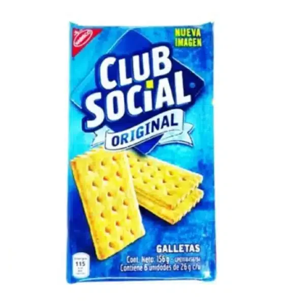Galleta club social  6 X 156 GR