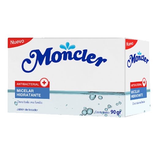 MONCLER micelar 90G Jabon de tocador