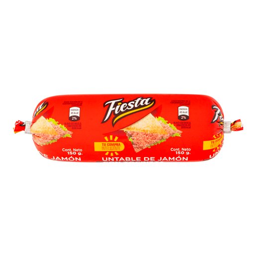 Untable fiesta 150gr jamon y tocineta