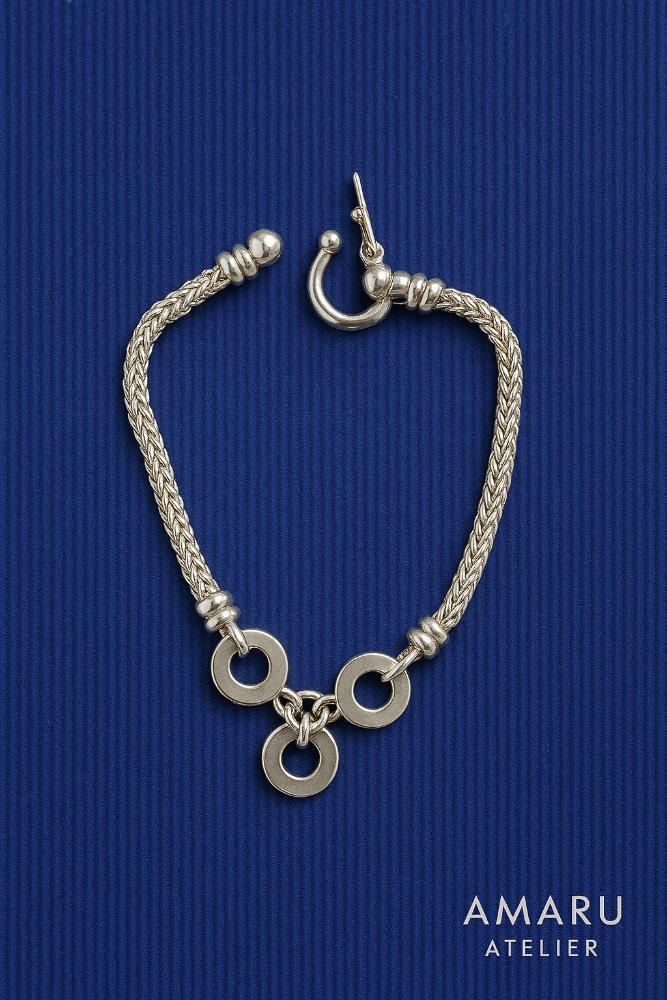 Pulsera Cordón y Ruedas