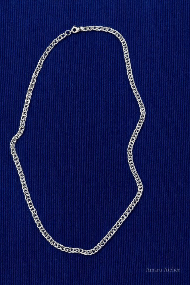 Cadena De Plata Eslabones