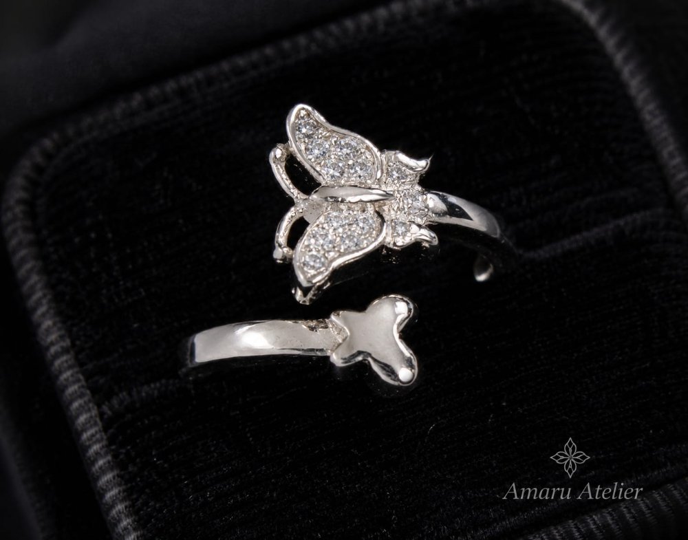 Anillo De Plata Pequeña 4