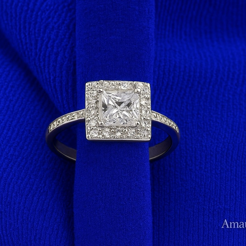 Anillo De Plata Piedra Grande 2