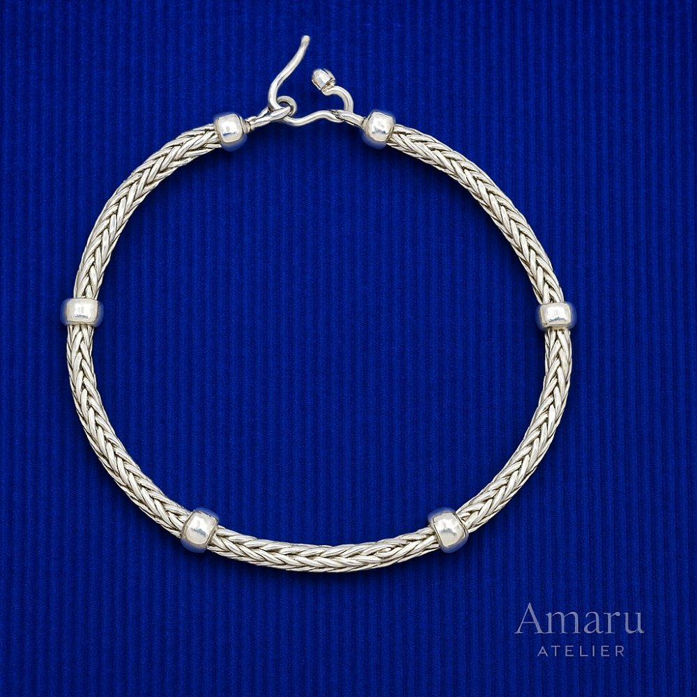Pulsera Cordón Tejido