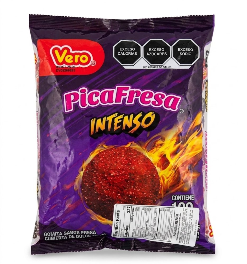 Pica Fresa Intenso 100 Und