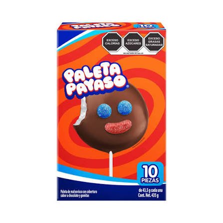 Paleta Payaso 10 Und