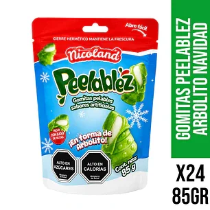 Pelablez Navidad Caja 24 Und Nicoland
