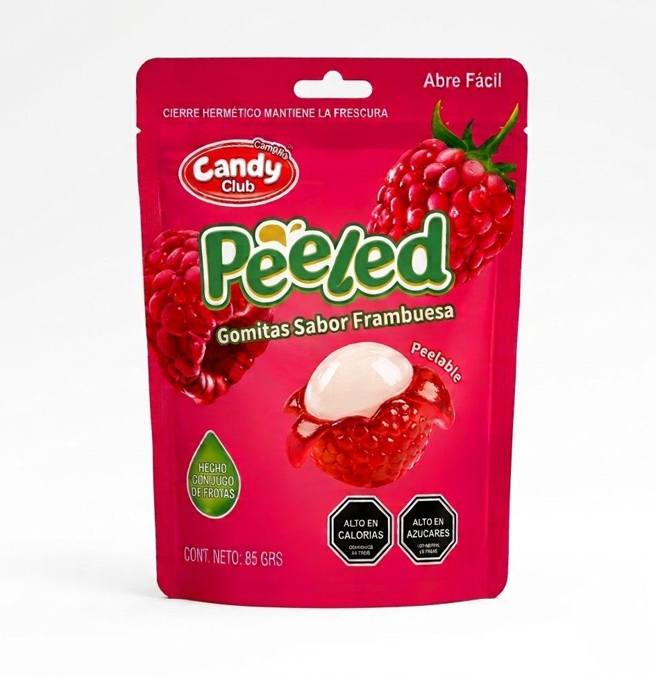 Peeled frambuesa