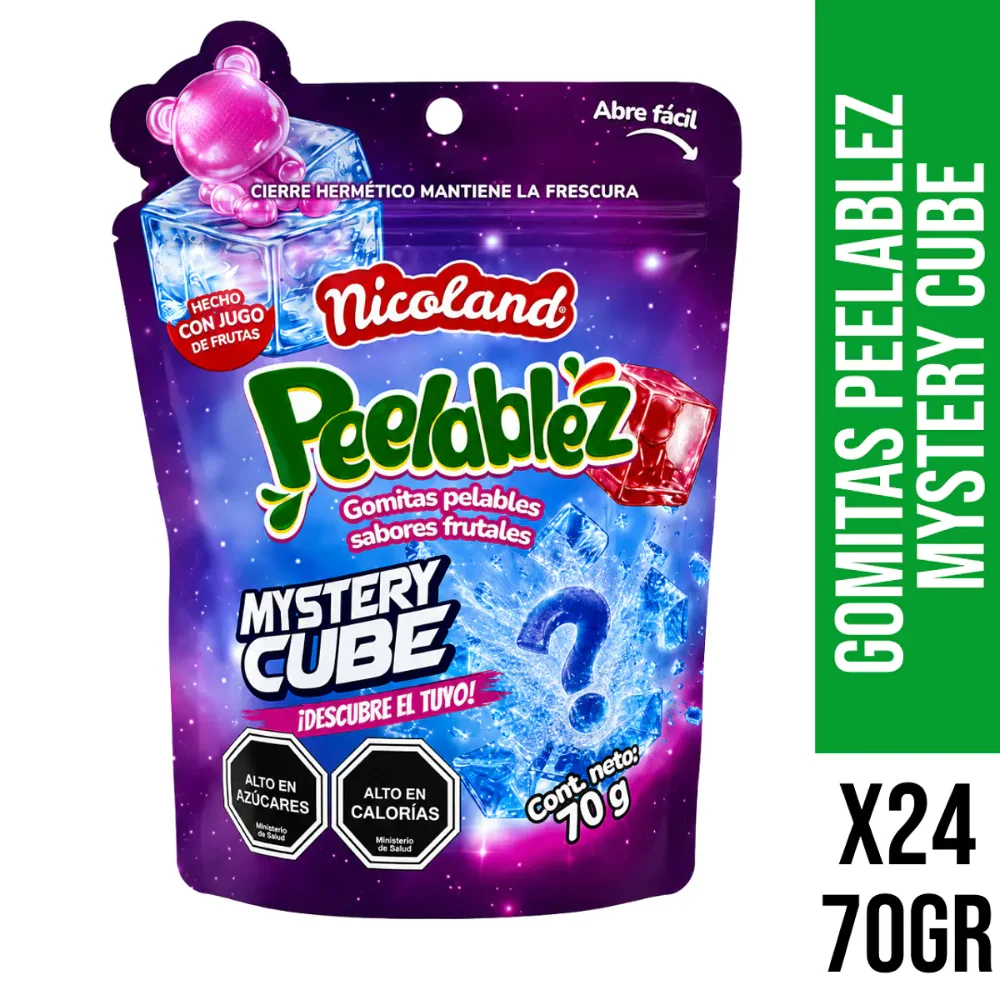 Pelablez Mistery Cube Caja 24 Und Nicoland