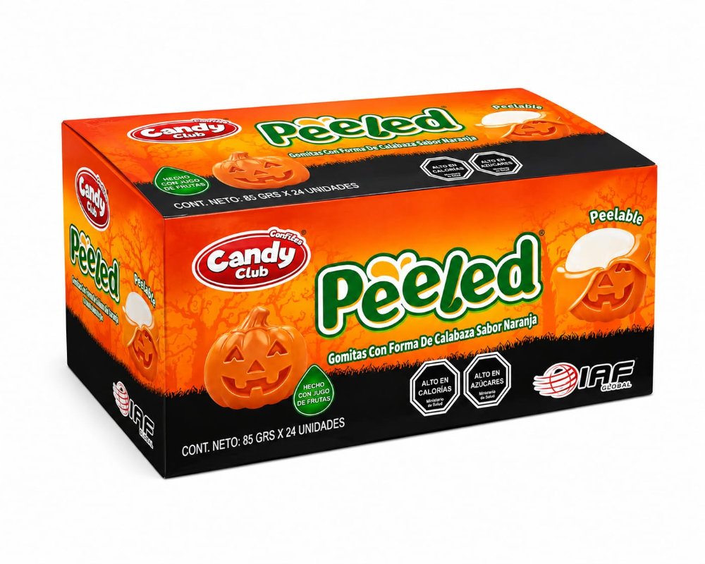 Caja Peeled Halloween 24 Und
