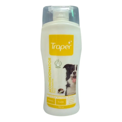 Acondicionador Traper Coco y Vainilla para Perro 260ml